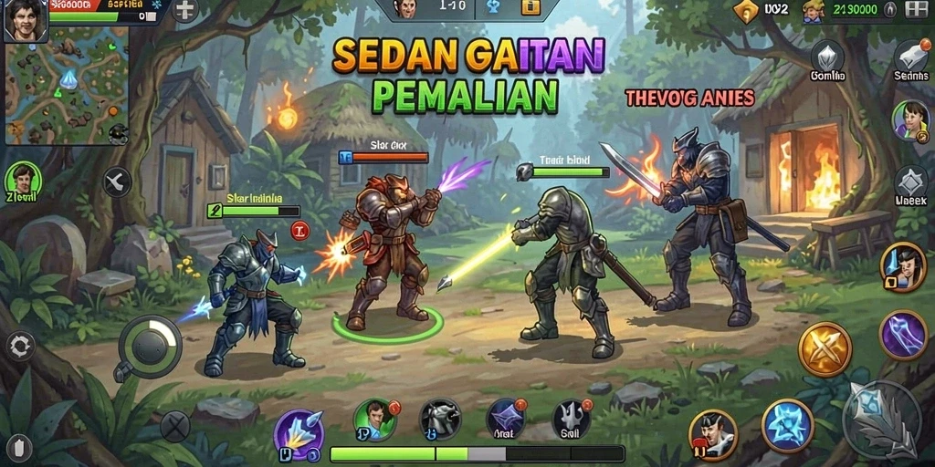 sm605 - Dunia petualangan yang penuh warna.